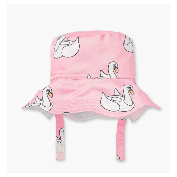 New with tags Monica + Andy Swan Sun Bucket Hat - UPF 50 - L (1-8 y) - Picture 1 of 8
